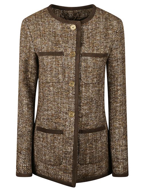 Crew neck jacket with pockets GOLDEN GOOSE | GWP02336P00209390108